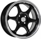 Race Ready CSS3820 6.5x15 4x100 ET 38 Dia 60.1 (Black Lip Polish)